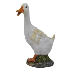 30cm Garden Duck on Grass Base