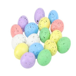 3cm Miniature Craft Egg 6 Asstd