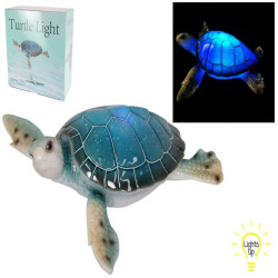 27cm Blue Turtle with Light (Gift Box)