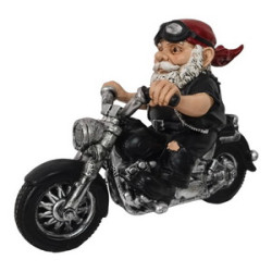 38x29cm Biker on Motorcycle