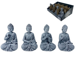 11cm Sitting Rulai Buddha 4 Ass