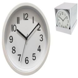 22cm Small White Numerical Clock