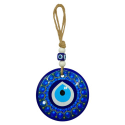 Evil Eye Glass Small Hanging (F)