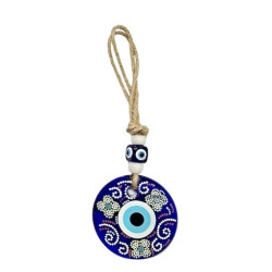 Evil Eye Glass Small Hanging (G)