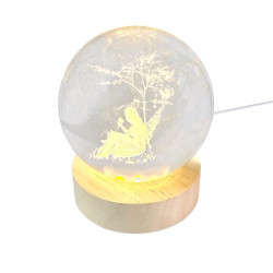 3D Creative Visualization Lamp - Fairy Under Tree