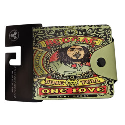 Digital Print Men's Wallet - Reggae Time Will Tell