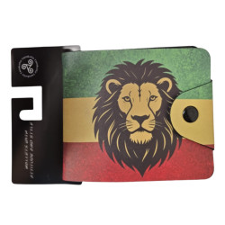 Digital Print Men's Wallet - Reggae Lion