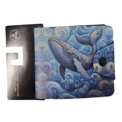 Digital Print Men's Wallet - Humpback Whale