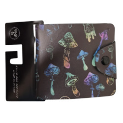 Digital Print Men's Wallet - Psychedelic Mushrooms
