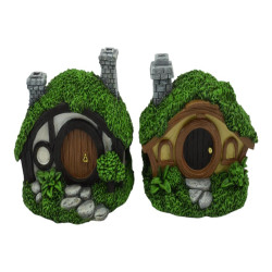 9cm Fairy Garden Grassy Hobbit House 2 Asstd