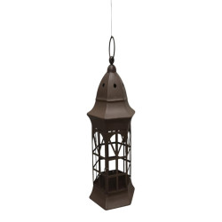 35cm Hanging Rustic Lantern