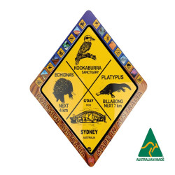 18.5cm Small Sydney Multi Road Sign