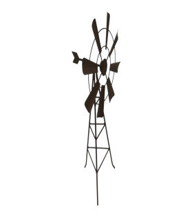 40cm Rustic Garden Windmill