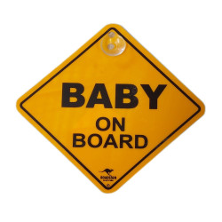 Baby On Board Swinging Sign