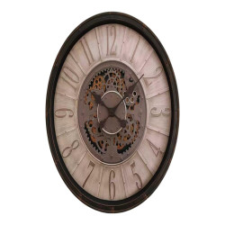 76cm Antique Clock with Moving Cogs