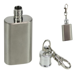 Emergency Hip Flask Keyring