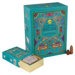 Sree Vani White Sage Backflow Cones