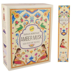 Sree Vani Amber Musk Incense Sticks (15gm)