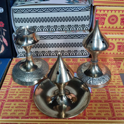 Brass Incense Sticks Holder - Round