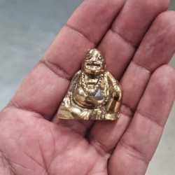 3.5CM Brass Laughing Budha