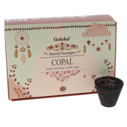 Goloka Smudge Cups - Copal 6pc