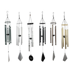 Classic Wind Chime Mixed Pack 6 Asstd L13 W13 H84cm