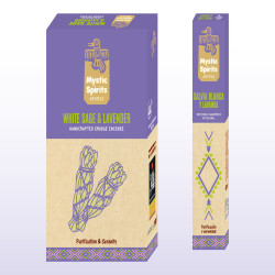 Mystic Spirits White Sage Lavender Incense 15gm
