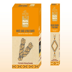 Mystic Spirits White Sage Palo Santo Incense 15gm