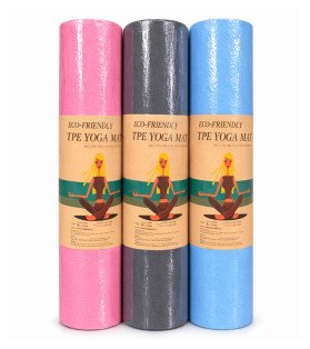 7mm Thick Yoga Mat Assorted Colours
