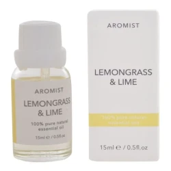 Aromist Lemongrass & Lime 100% Essential Oil (15mL)