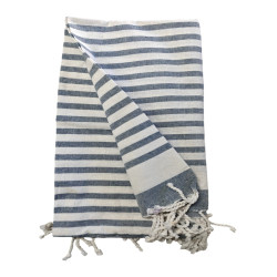 Turkish Style Cotton Towel - Dark Green