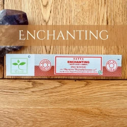 Satya White sage & Amber Incense (15gm) -  Enchanting