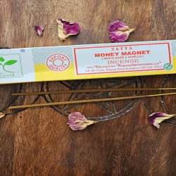 Satya White sage & vanilla Incense (15gm) - Money Magnet