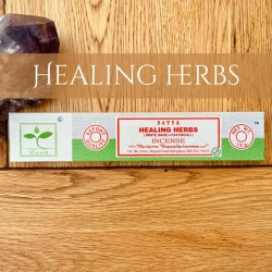 Satya White sage & patchouli Incense (15gm) - Healing Herbs