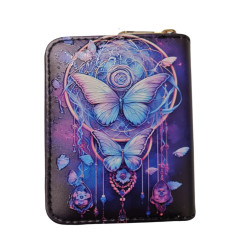 Digital Print Purse Small Dreamcatcher Butterfly Design