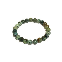 Beaded Bracelet African Turquoise 8mm
