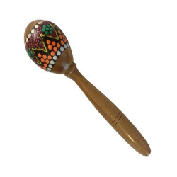 Medium Dot Painted Maracas