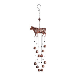 65cm Cow with Bell Wind Chime