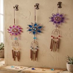Copper Flower Wind chime