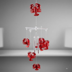 Acrylic Lobsters Wind chime