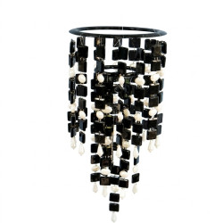 Black & White Chandelier Wind chime