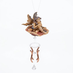 55cm Fairy on Rose Wind Chime