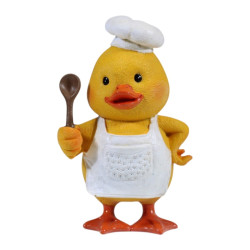 12cm Duck with Chefs Apron