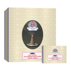 Satya Californian White Sage Dhoop (Cone)
