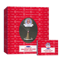 Satya Californian Dragon Blood Dhoop (Cone)