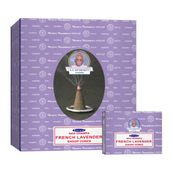 Satya French Lavender Dhoop (Cone)