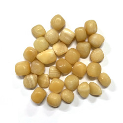 Orange Calcite Tumbled Stones