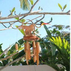 Bamboo Bird Wind Chime