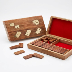 9"x6" Wooden Dice Game