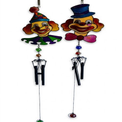 Clown Wind Chime 2 Asstd